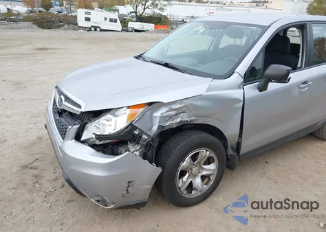 2015 Subaru Forester 2.5I из США, поврежденный, VIN JF2SJAAC5FG836439